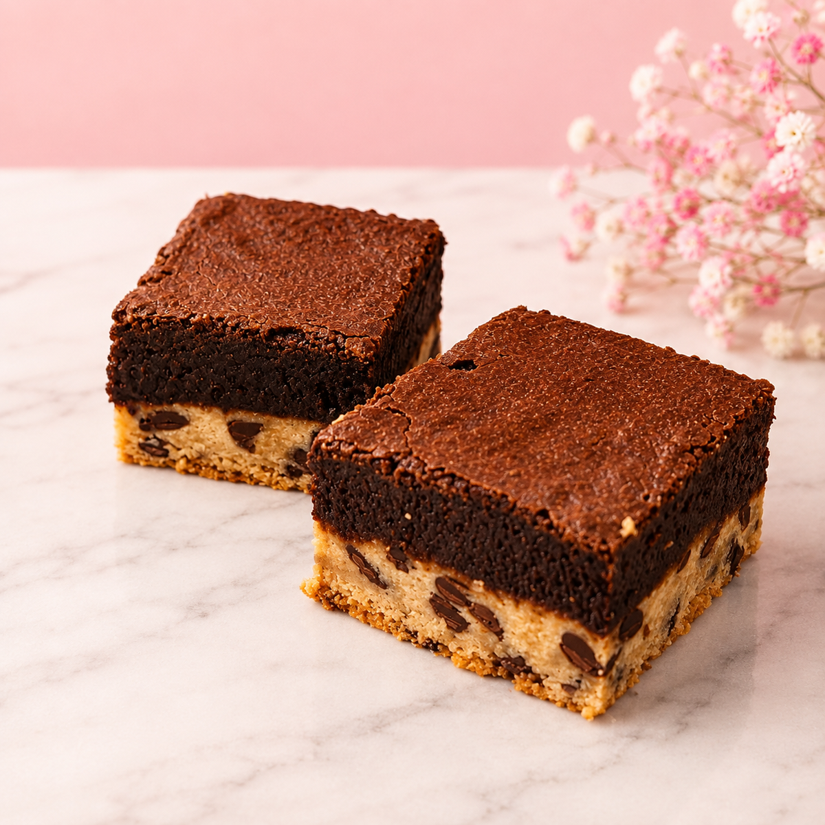 Chocoladechip Koek met Brownie